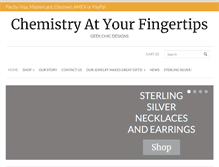 Tablet Screenshot of chemistryatyourfingertips.com